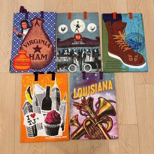 Trader Joe's State Bags Virginia  Chicago Minnesota New York Louisiana